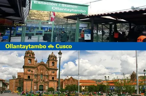 Transporte de Ollantaytambo para Cusco