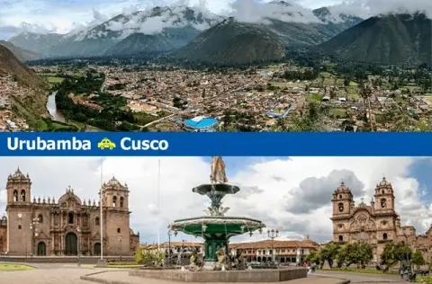 Transporte de Urubamba para Cusco