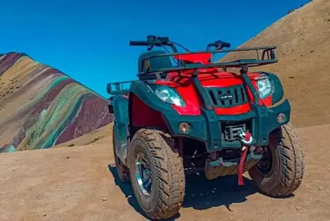 Rainbow Mountain Vinicunca e Red Valley em quadriciclo